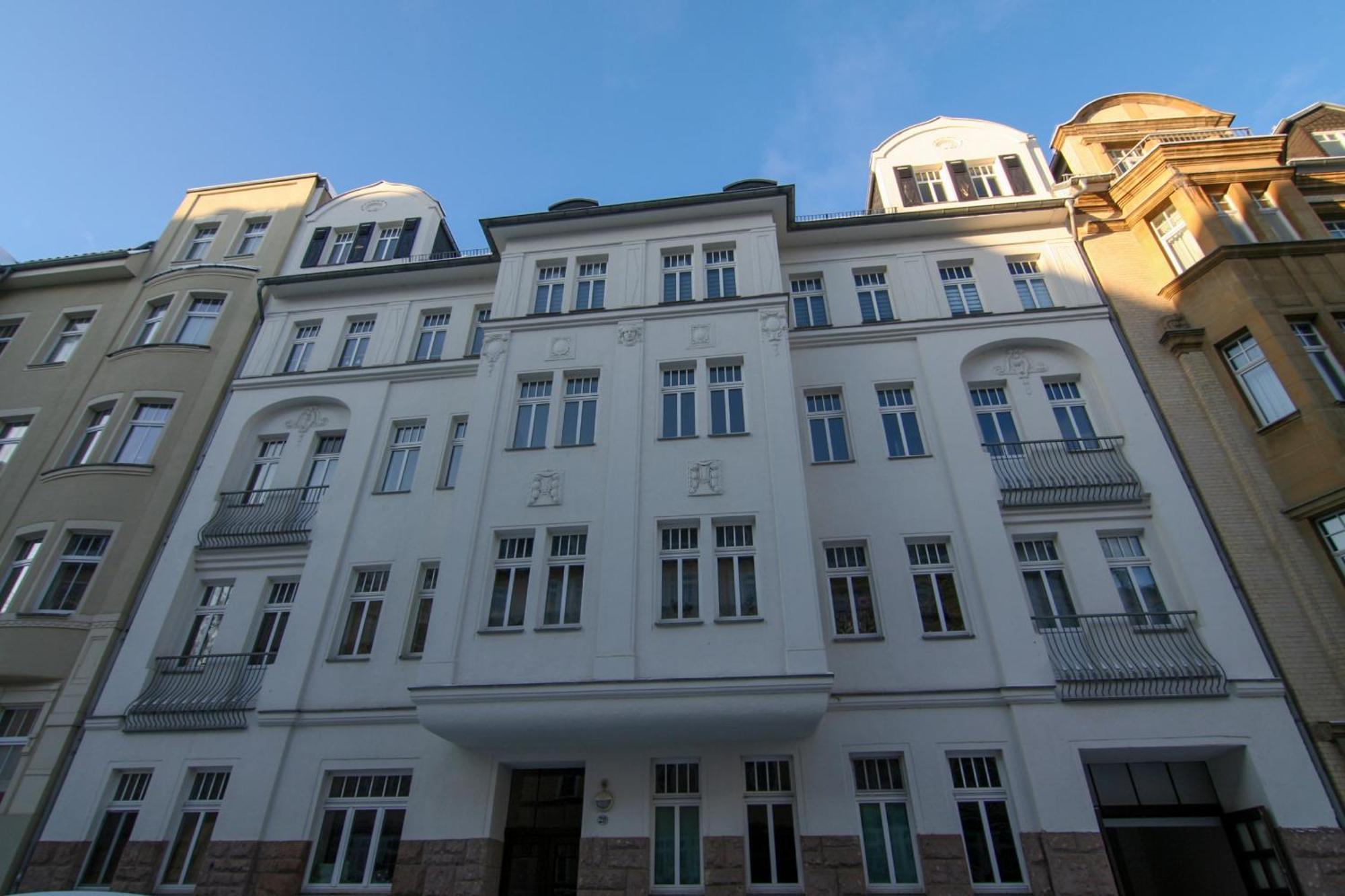 Appartamento Premium Quartier Clara , Karl Und Fritz Auf Dem Kassberg Mit Eigenem Stellplatz Chemnitz Camera foto