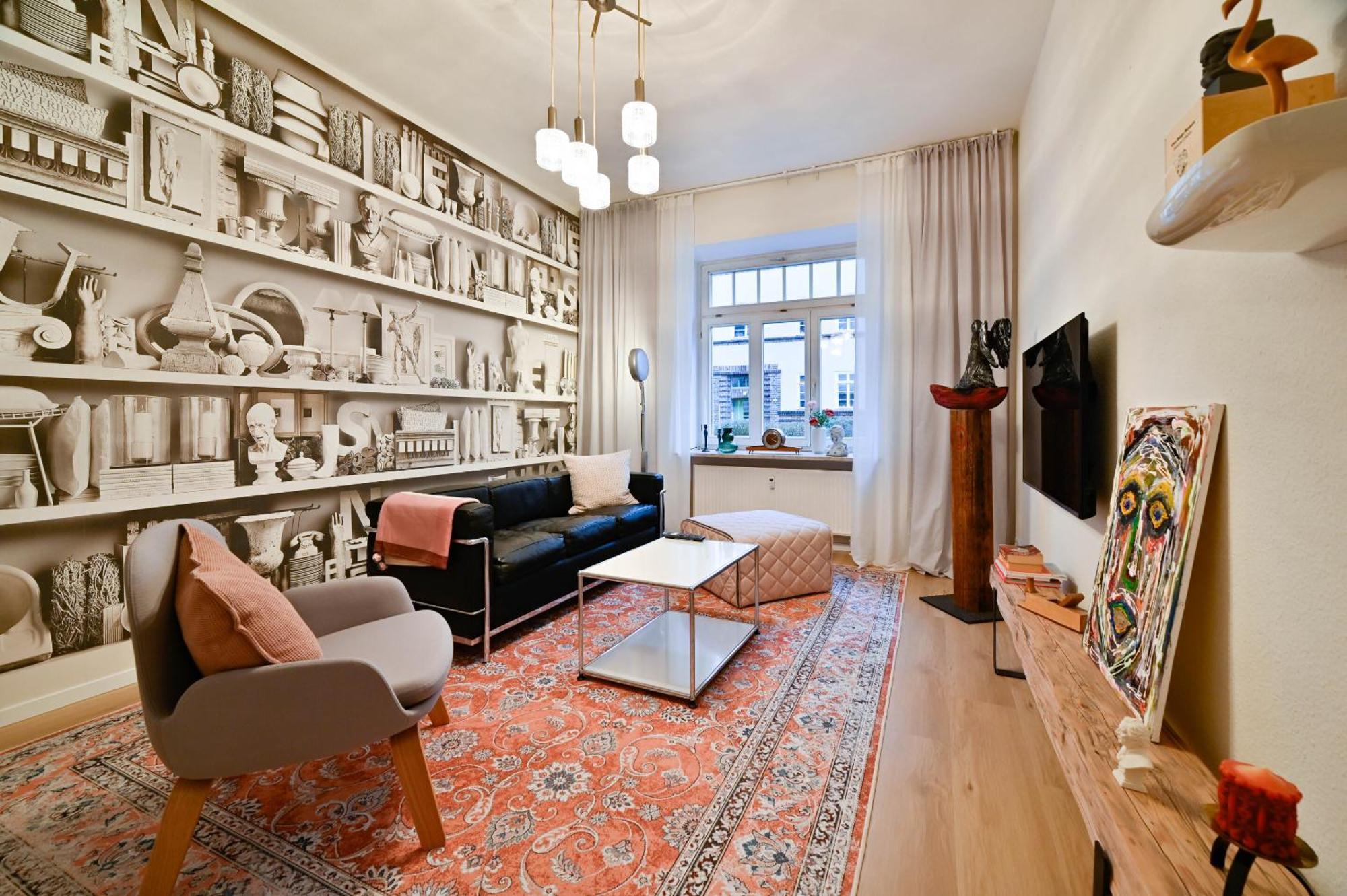 Appartamento Premium Quartier Clara , Karl Und Fritz Auf Dem Kassberg Mit Eigenem Stellplatz Chemnitz Esterno foto
