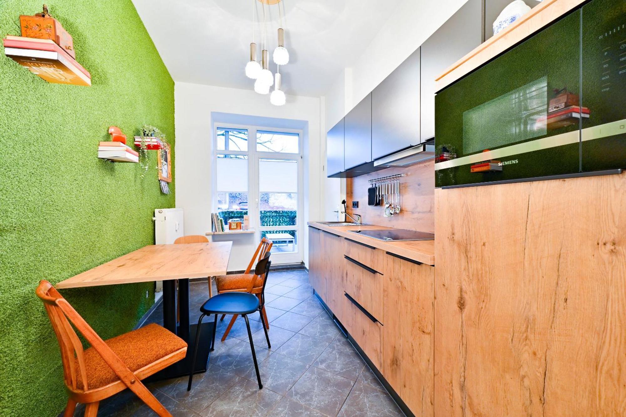 Appartamento Premium Quartier Clara , Karl Und Fritz Auf Dem Kassberg Mit Eigenem Stellplatz Chemnitz Camera foto